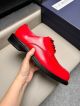 J.M.WESTON Man Red Calfskin Business Leather Shoes 042837 (7)_th.jpg